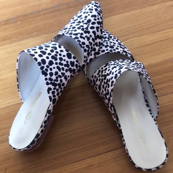 Jolimail cheetah print mules - Picture 2 of 3